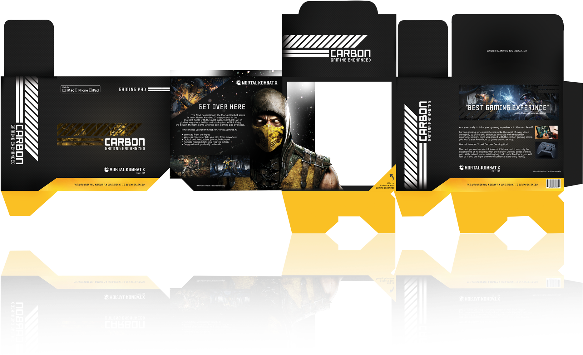 The Packaging Showcased One Of Mortal Kombat's Most - Graphic Design (1920x1336), Png Download