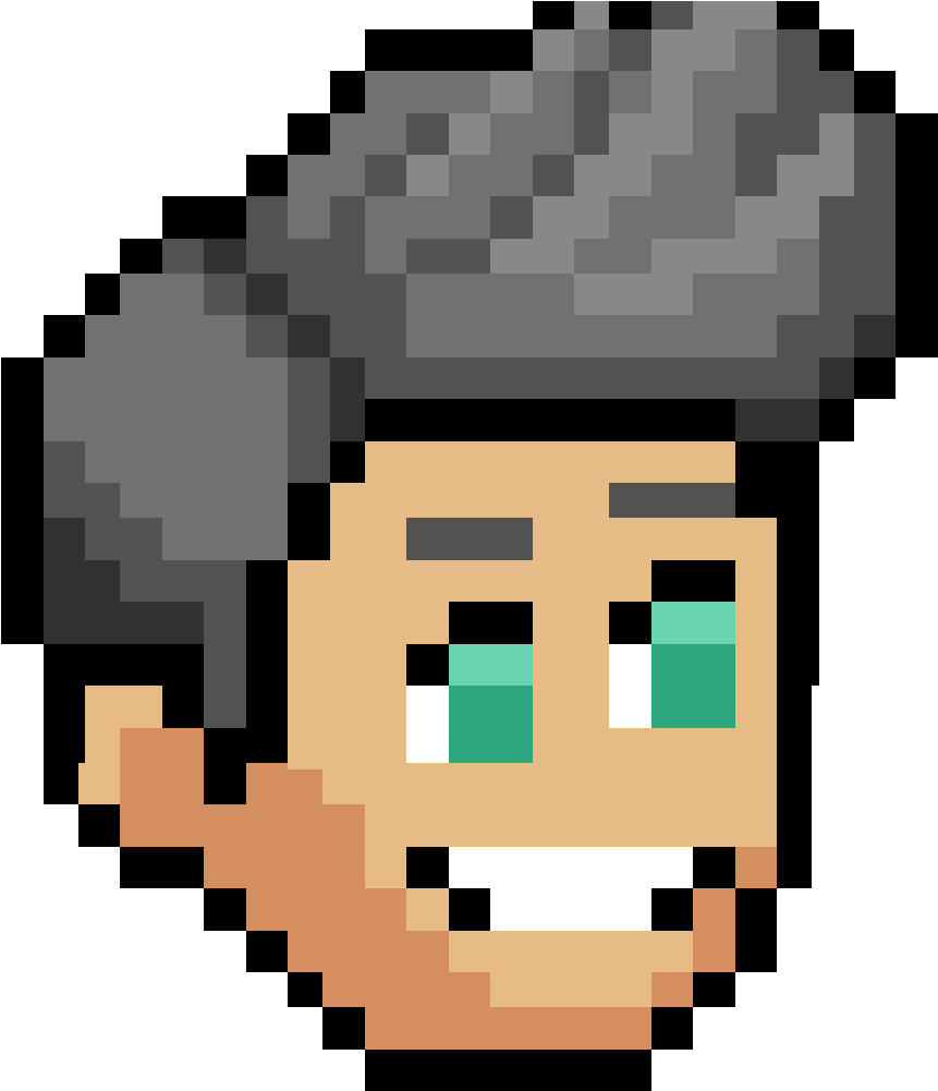 Male Hair Pewdiepietubersimulator Wikia - Dragon Wings Pixel Art (1000x1000), Png Download