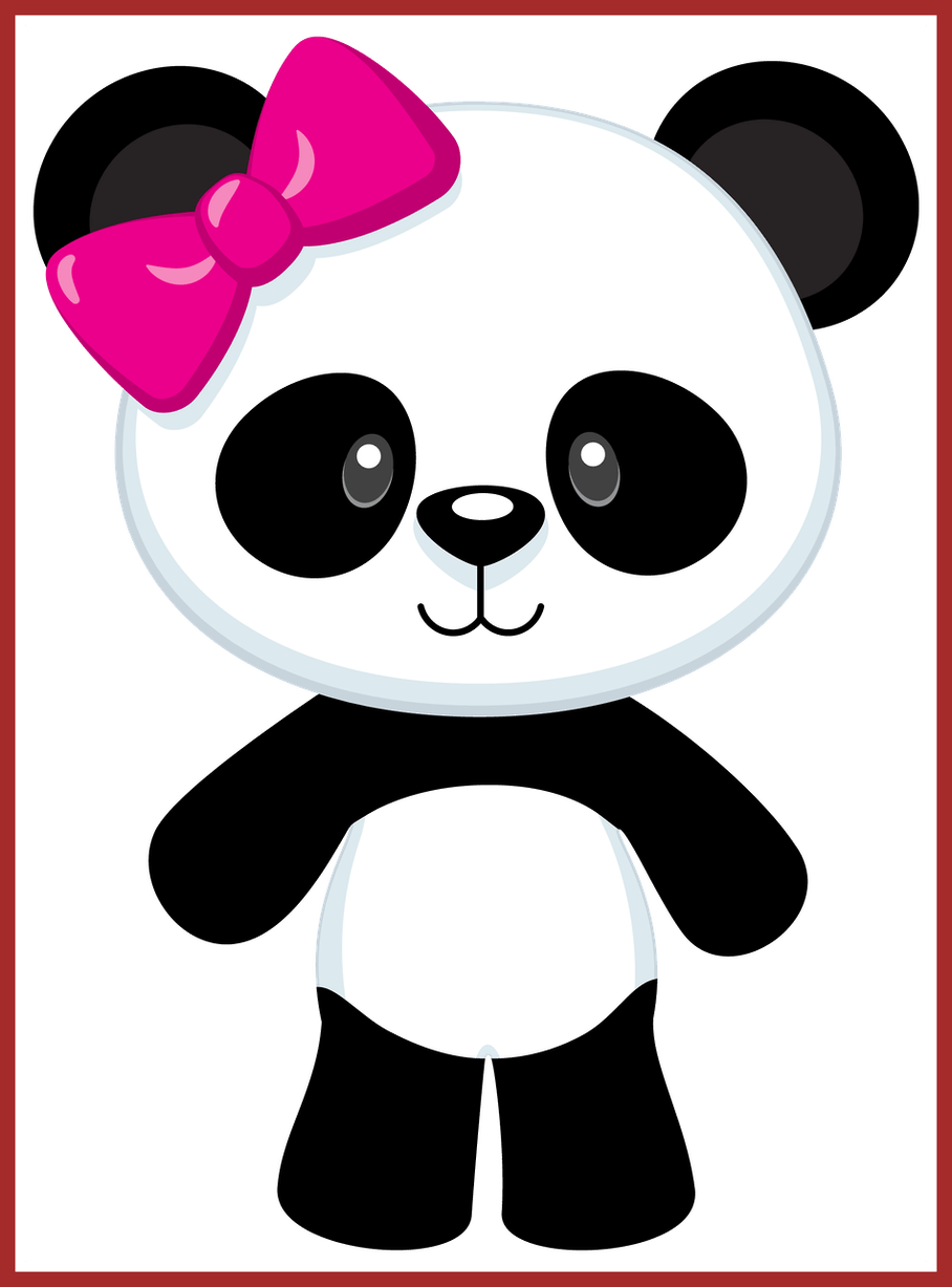 Picture Free Download Bear Clipart Face - Molde De Oso Panda (908x1227), Png Download