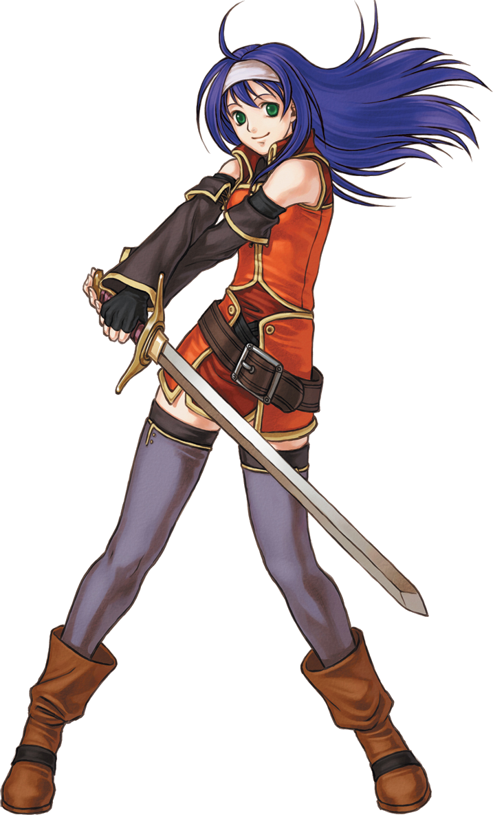 Mia Fire Emblem (717x1185), Png Download