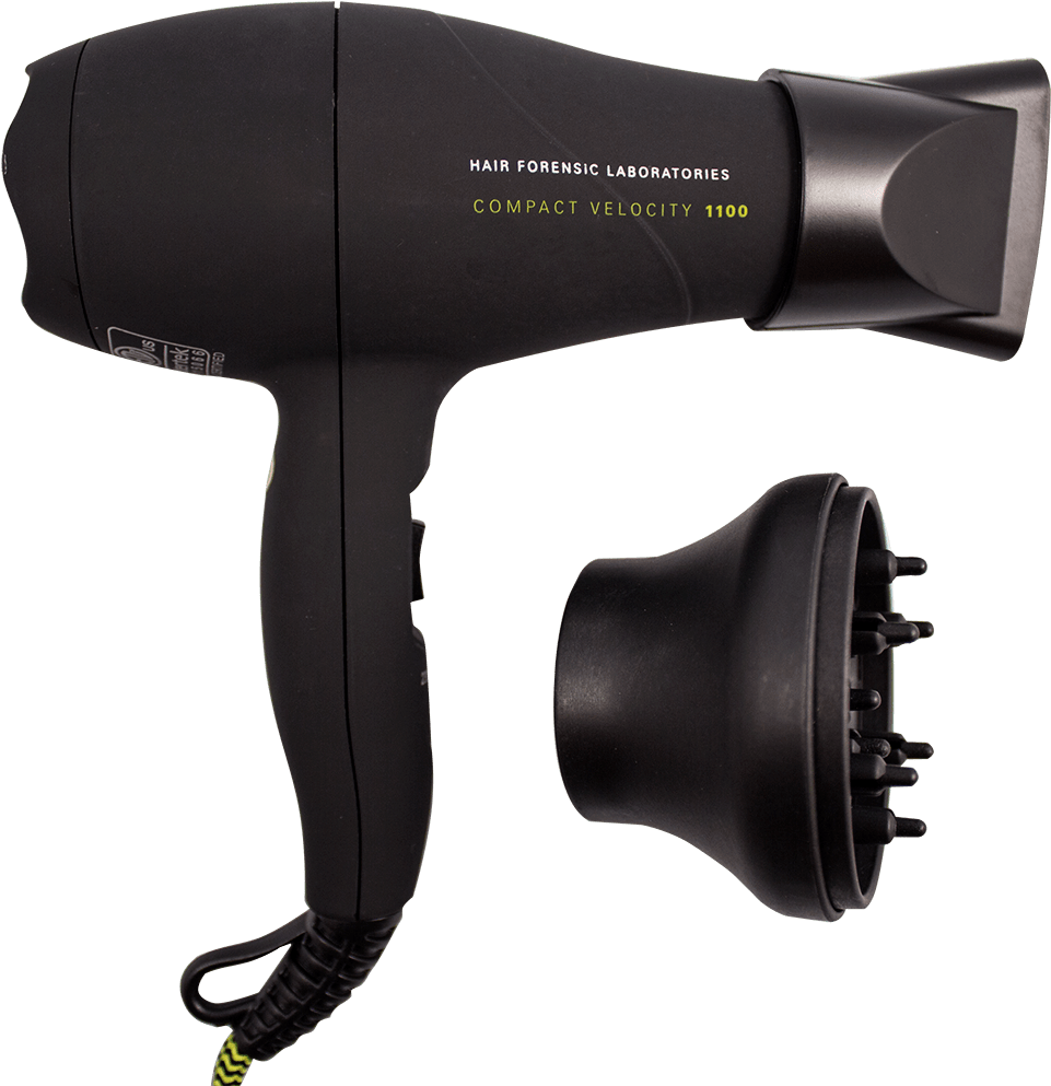 Velocity Travel Dryer 1200 Watts Dc Motor - Hair Dryer (1000x1017), Png Download