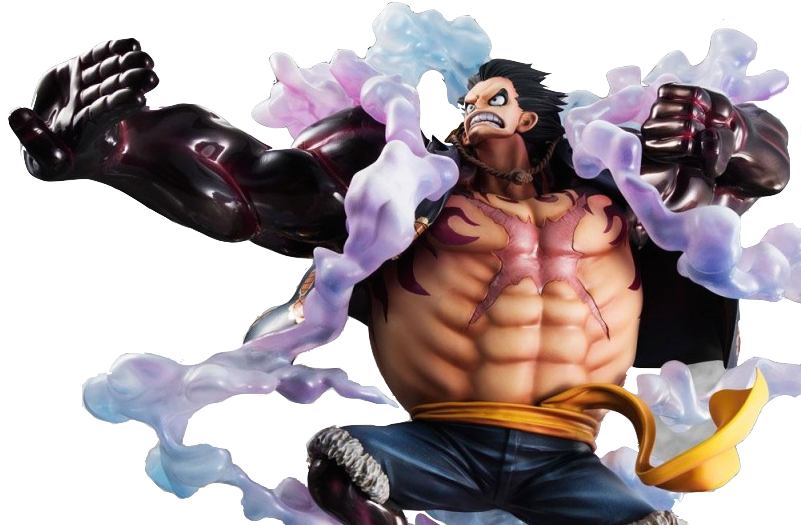 Megahouse One Piece Excellent Luffy Gear 4 Toyslife - One Piece Unlimited World Red Gear 4 (800x600), Png Download