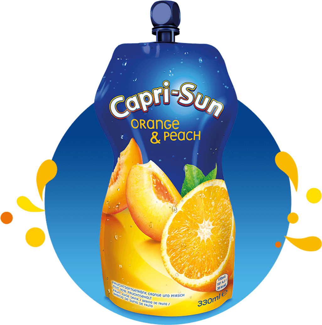 First Slide - Capri Sonne Orange Peach (1200x1200), Png Download