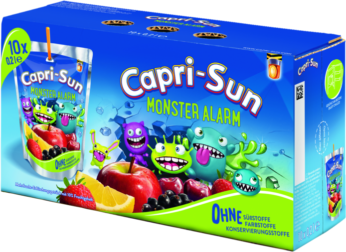 Capri Sun Monster Alarm - Capri Sun (800x800), Png Download
