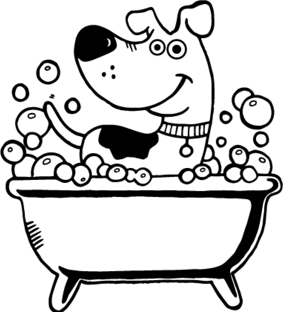 Dog Grooming Clipart Collection Of Free Grooming Clipart (1024x1024), Png Download