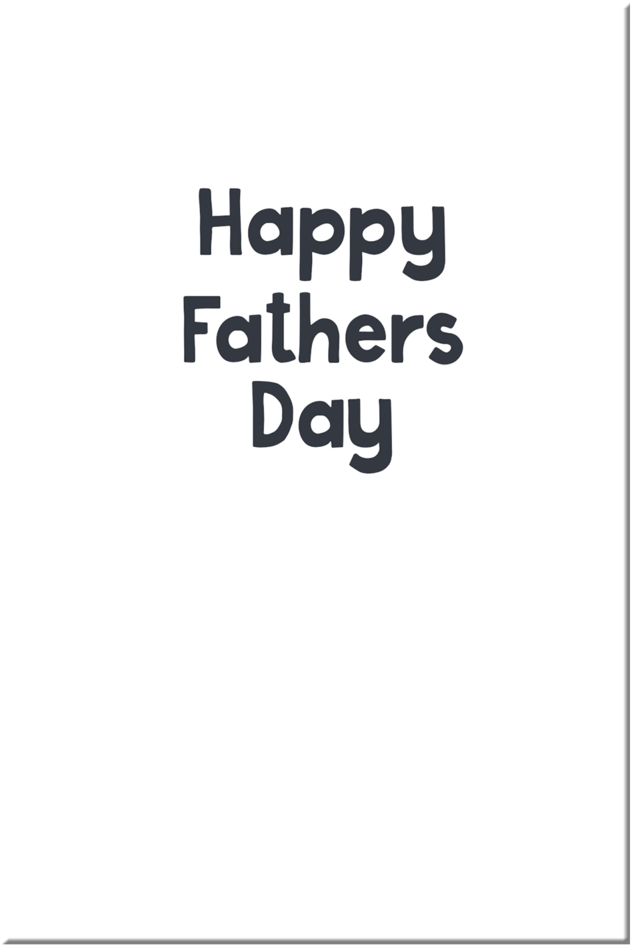 Happy Fathers Day - Poster (1000x1000), Png Download