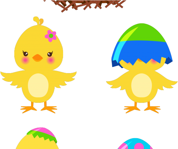 Chick Clipart Easter - Clip Art (640x480), Png Download