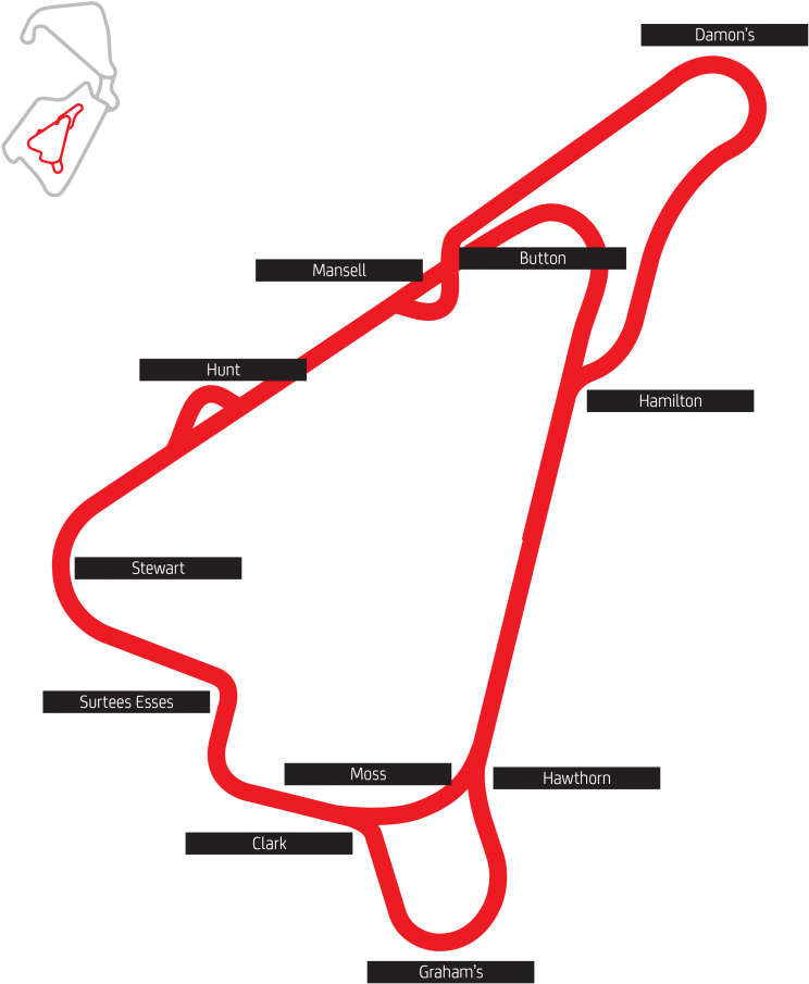 779 X 1024 3 - Silverstone Single Seater Track (779x1024), Png Download
