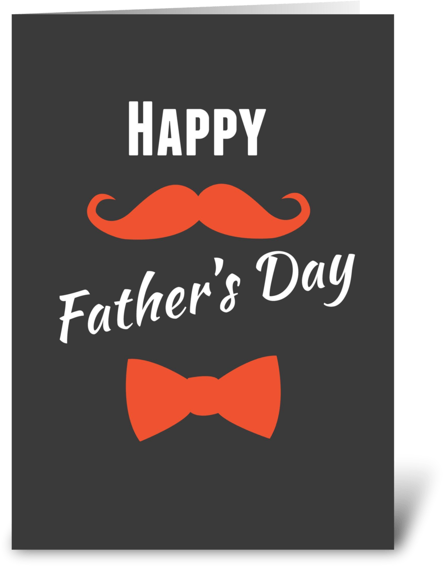 Happy Fathers Day - Greeting Card (1050x1188), Png Download