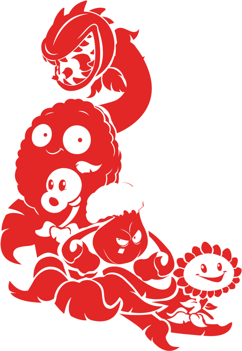 Plant-group - Illustration (1000x1294), Png Download