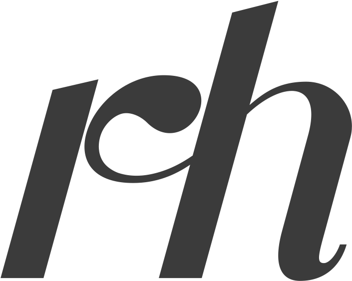 Daily Ligature - R And H Logo (1000x1000), Png Download