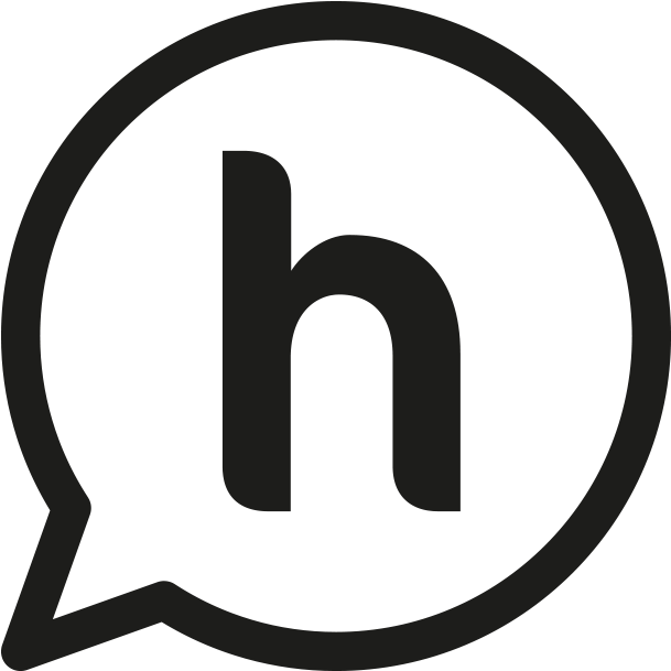 The Logo Is A Bright, Colourful 'h' Logo That Sits - Line Art (1920x1080), Png Download