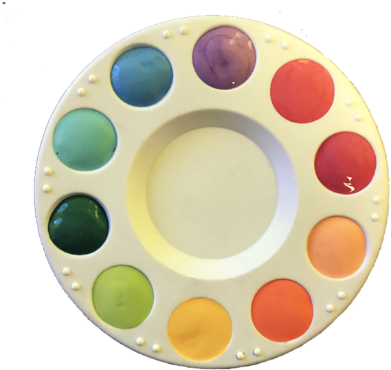 Paint Palette - Circle (800x800), Png Download