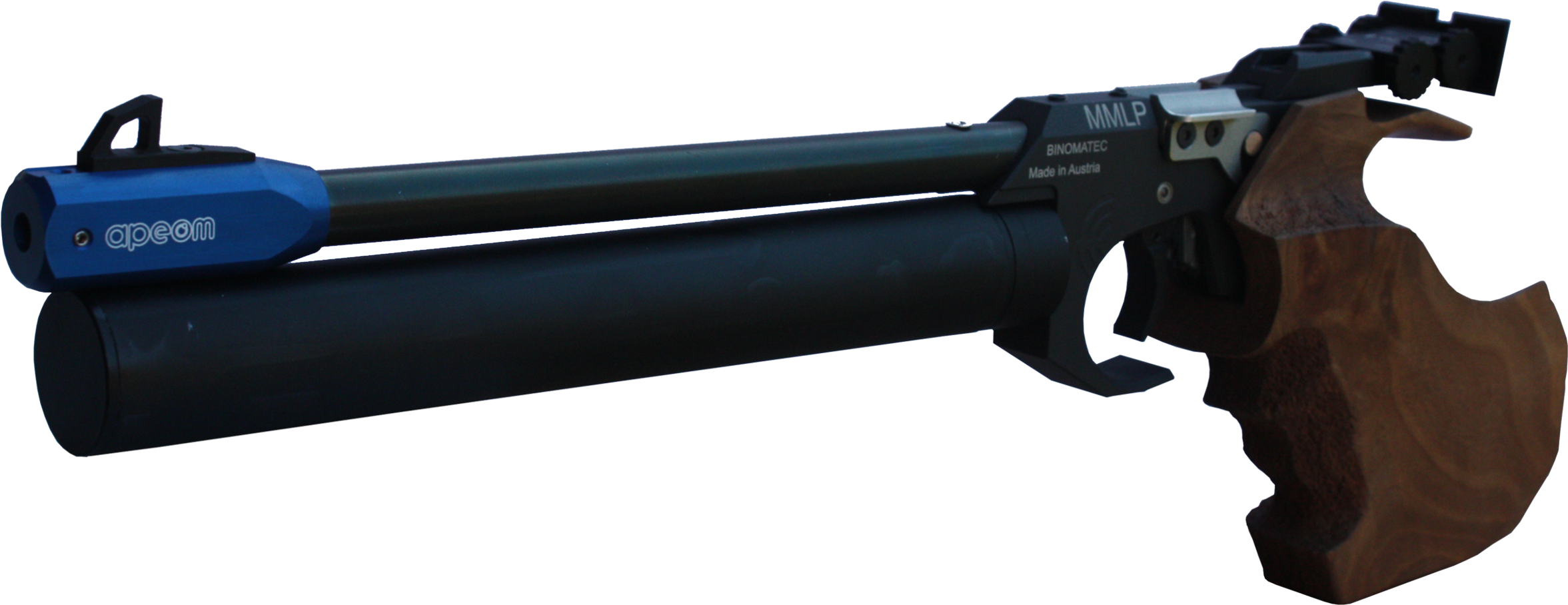 Full Laser Pistol - Airsoft Gun (2377x909), Png Download