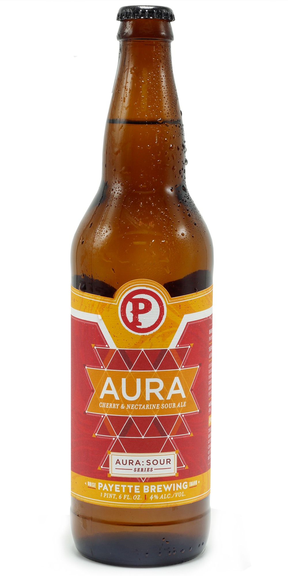 Payettebrewing Auracherry&nectarine Sourale - Beer Bottle (1000x2000), Png Download