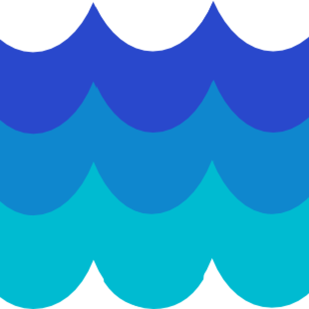 Water Waves Clipart Water Waves Clipart Free Clipart (1024x1024), Png Download