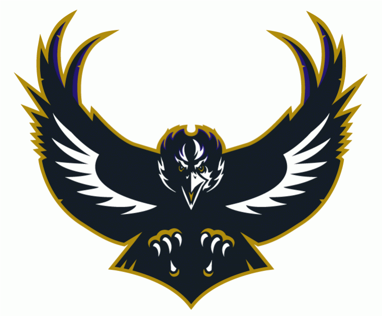 Baltimore Ravens Iron On Stickers And Peel-off Decals - Rocky River High School Logo (750x930), Png Download