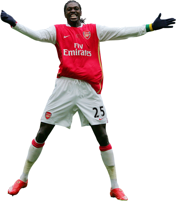 Yes - Adebayor Transparent (660x746), Png Download