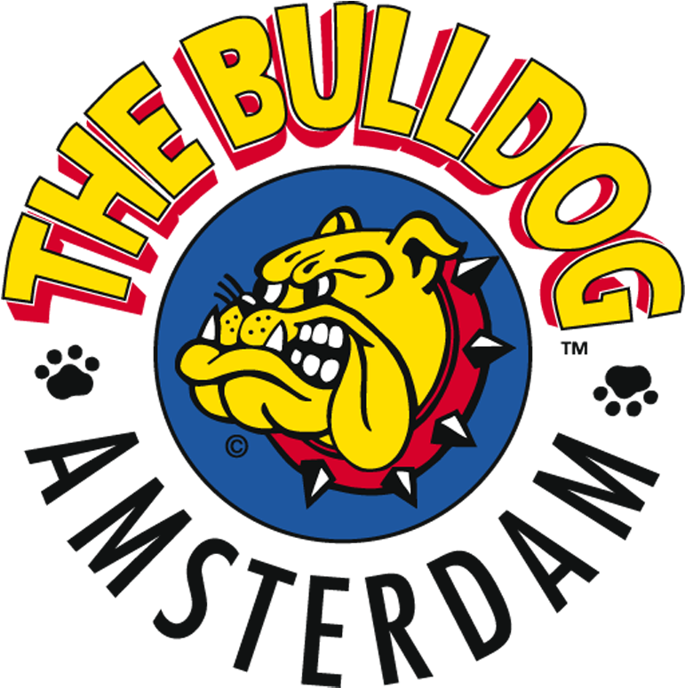 The Bulldog Papers & Filter Tips Silver - Coffee Shop Amsterdam Logo (800x800), Png Download