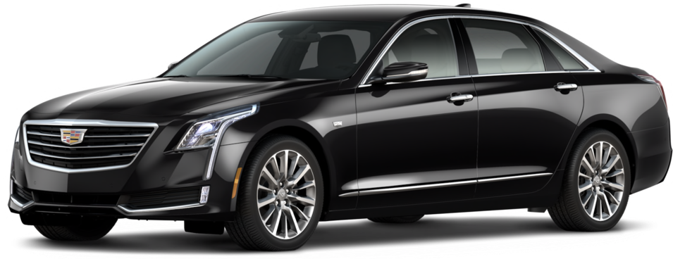 Ct6 - Chevrolet Impala 2018 Black (1000x367), Png Download