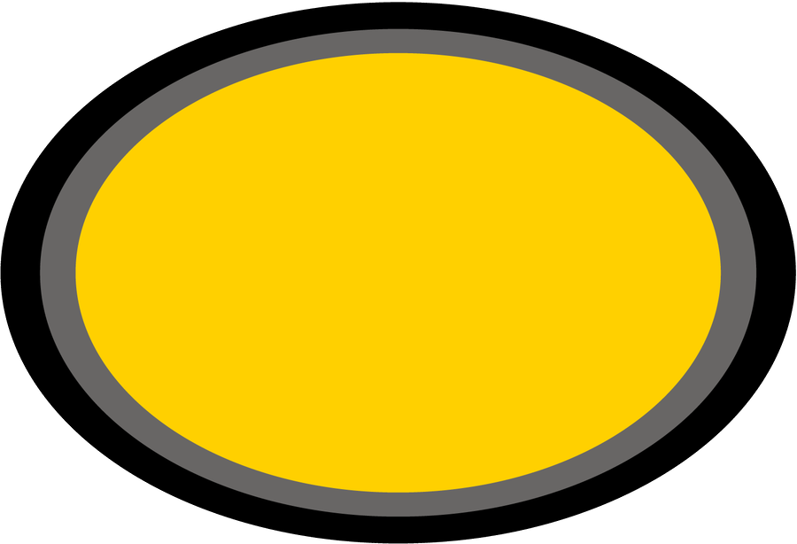 Plaque Clipart Oval Outline - Circle (900x614), Png Download