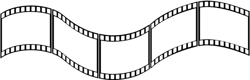 Filmstrip Png, Download Png Image With Transparent - Film Vector Png (800x400), Png Download