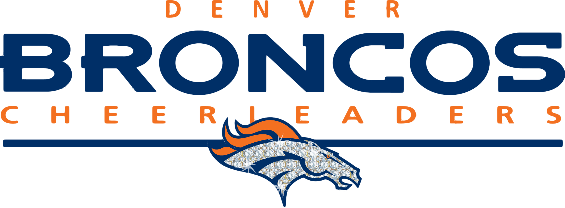 Denver Broncos Cheerleaders Png Logo - Denver Broncos (1979x729), Png Download