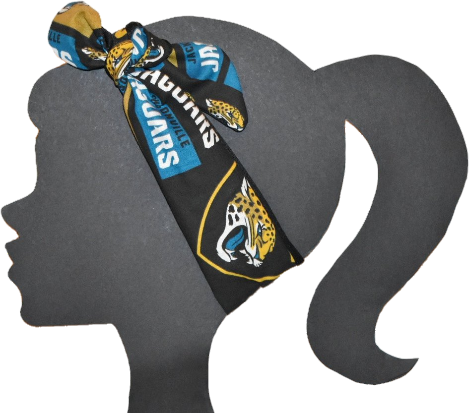 Jaguars Headband Jacksonville Jaguars, Nfl, Headbands, - Longboard (1024x869), Png Download