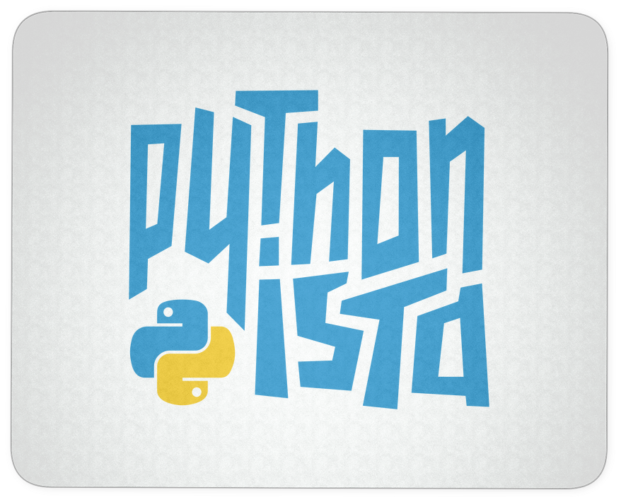 "pythonista" Mouse Pad - Python Programming Language (1024x1024), Png Download