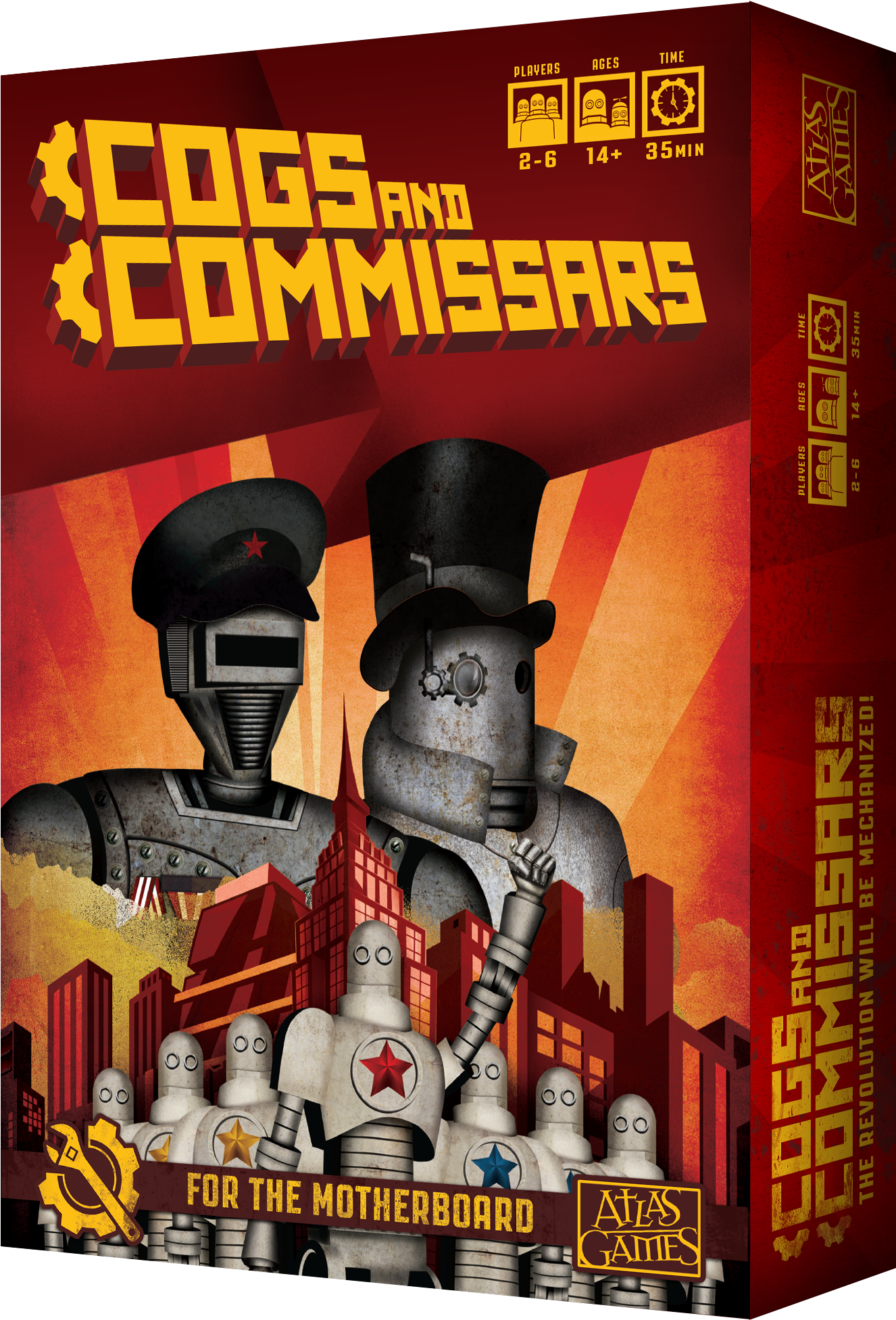 Box - Cogs And Commissars (1425x2013), Png Download