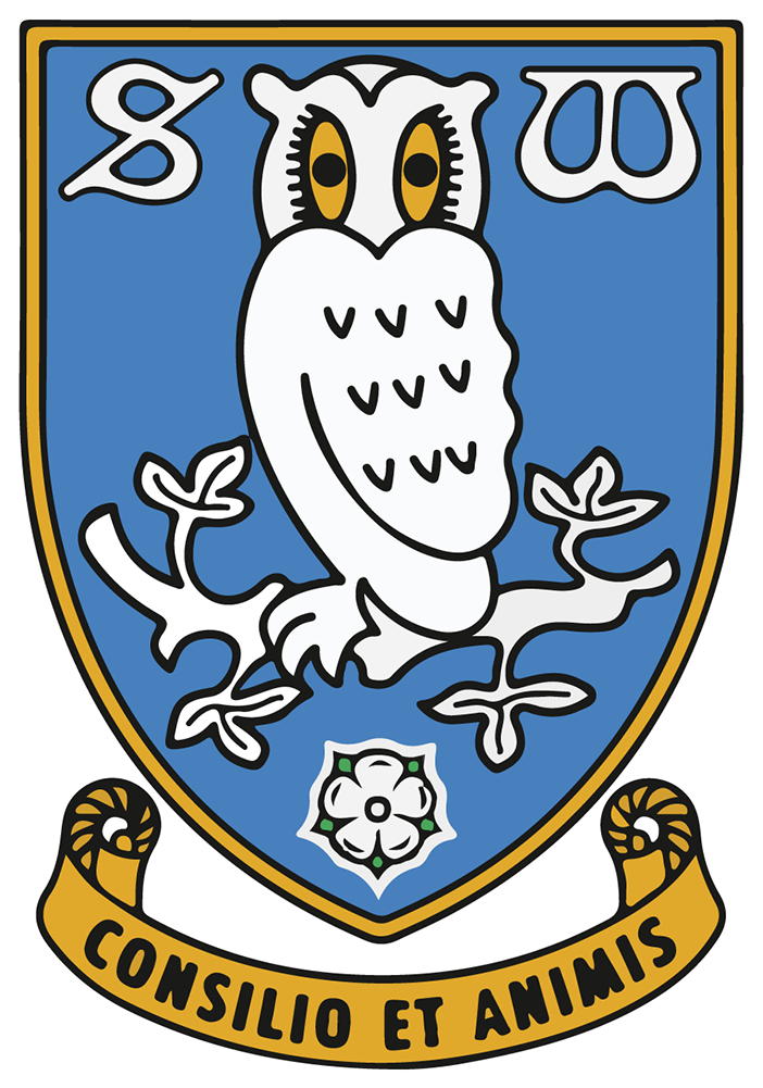 Football Logos - Sheffield Wednesday Logo Jpg (1000x1000), Png Download