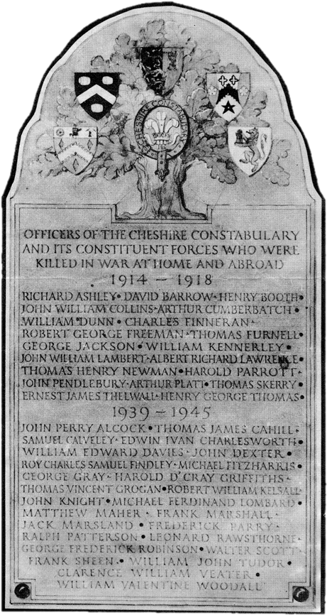 Cheshire Police War Memorial Cheshire Police War Memorial - Document (703x920), Png Download