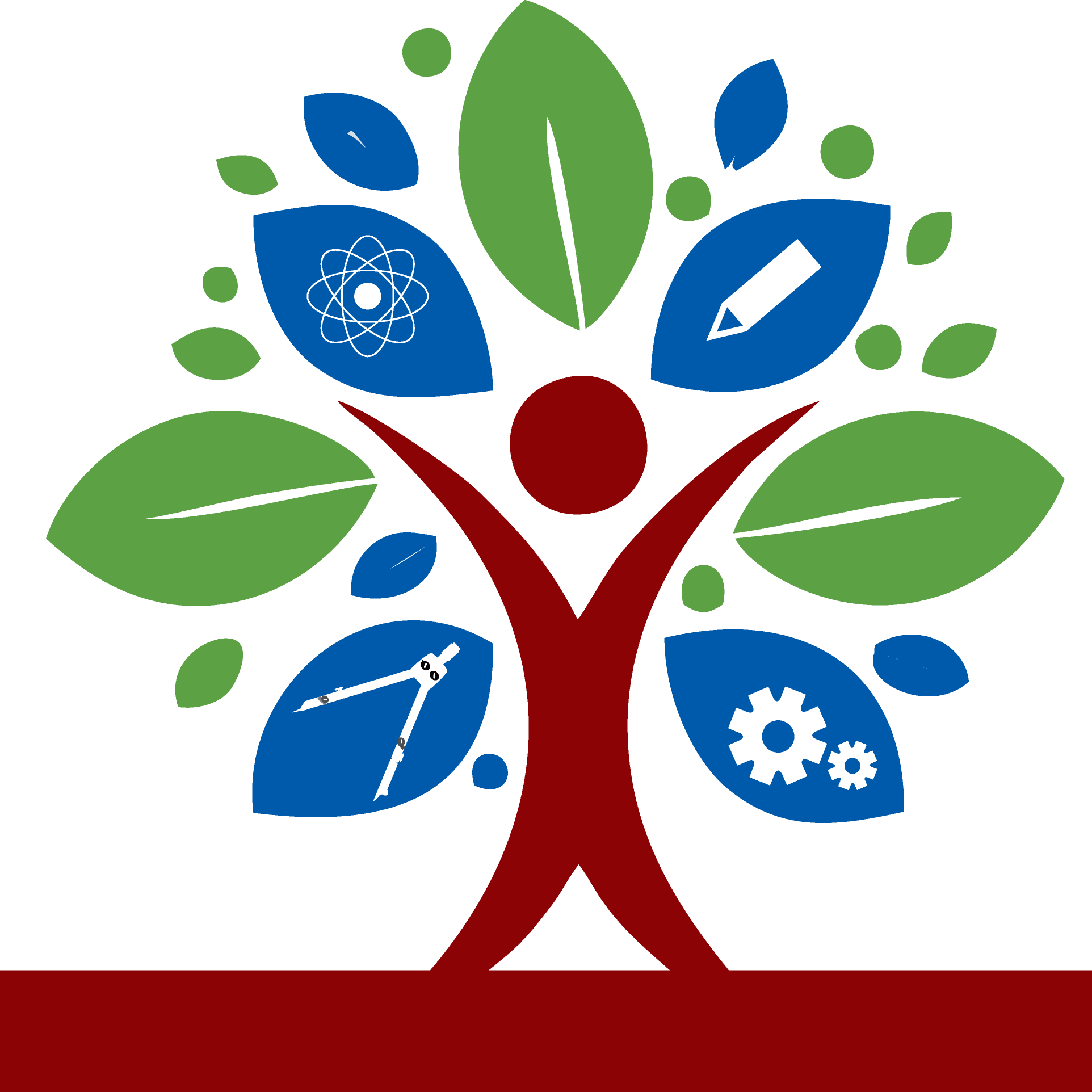 Footsteps - Logo Stem (1924x1924), Png Download