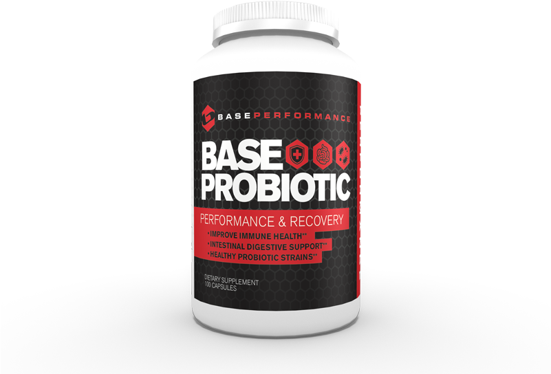 Base Probiotic 2 Month Supply - Strawberry (800x600), Png Download