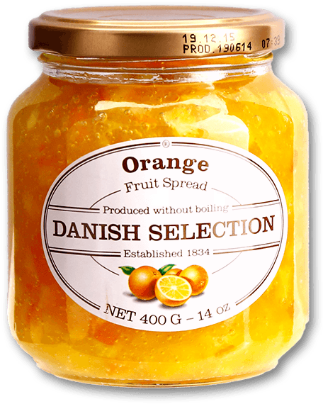 Danish Selection Orange Fruit Spread - Plum Tomato (600x600), Png Download