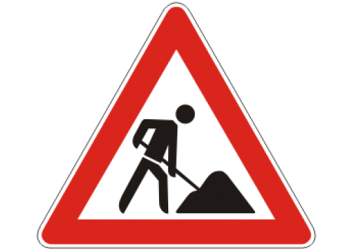 Baustelle Transparent (500x625), Png Download