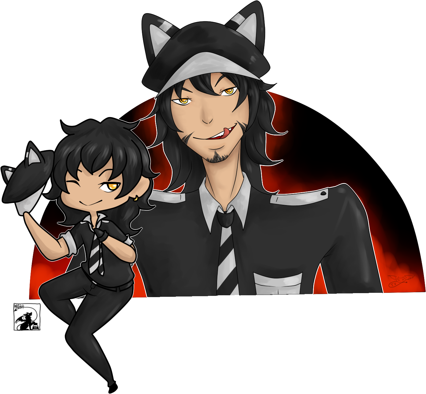 Commission - Sebastian - Cartoon (1489x1460), Png Download