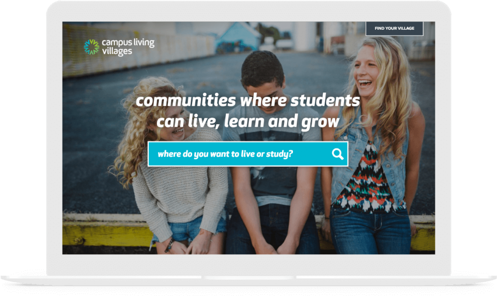 Campus Living Villages Creates Communities For Students - Universities Websites Design (1024x650), Png Download