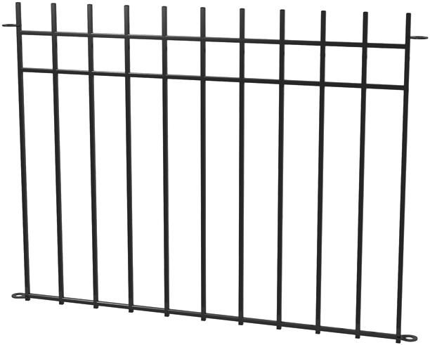 Peak No-dig Fencing 1200mm Manchester Fence Panel - Fence (800x800), Png Download