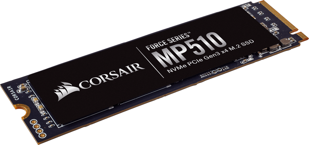 Corsair Force 510 Ssd Launched - Corsair Mp510 (1000x468), Png Download