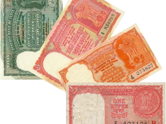 Dollar Clipart Indian Money - Indian Rupees (640x480), Png Download