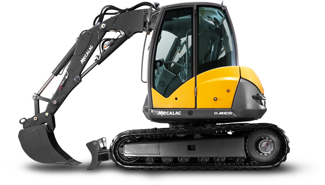 Mecalac 8mcr (1600x900), Png Download