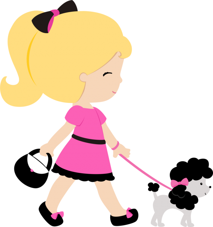 Bonecas Cute Png - Paris Girl Clipart (700x745), Png Download