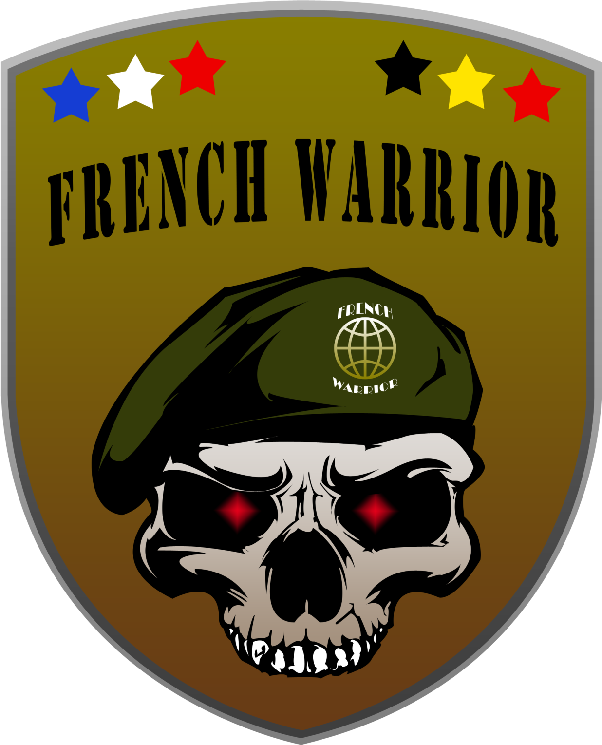 Frenchwarrior - Illustration (1600x1600), Png Download