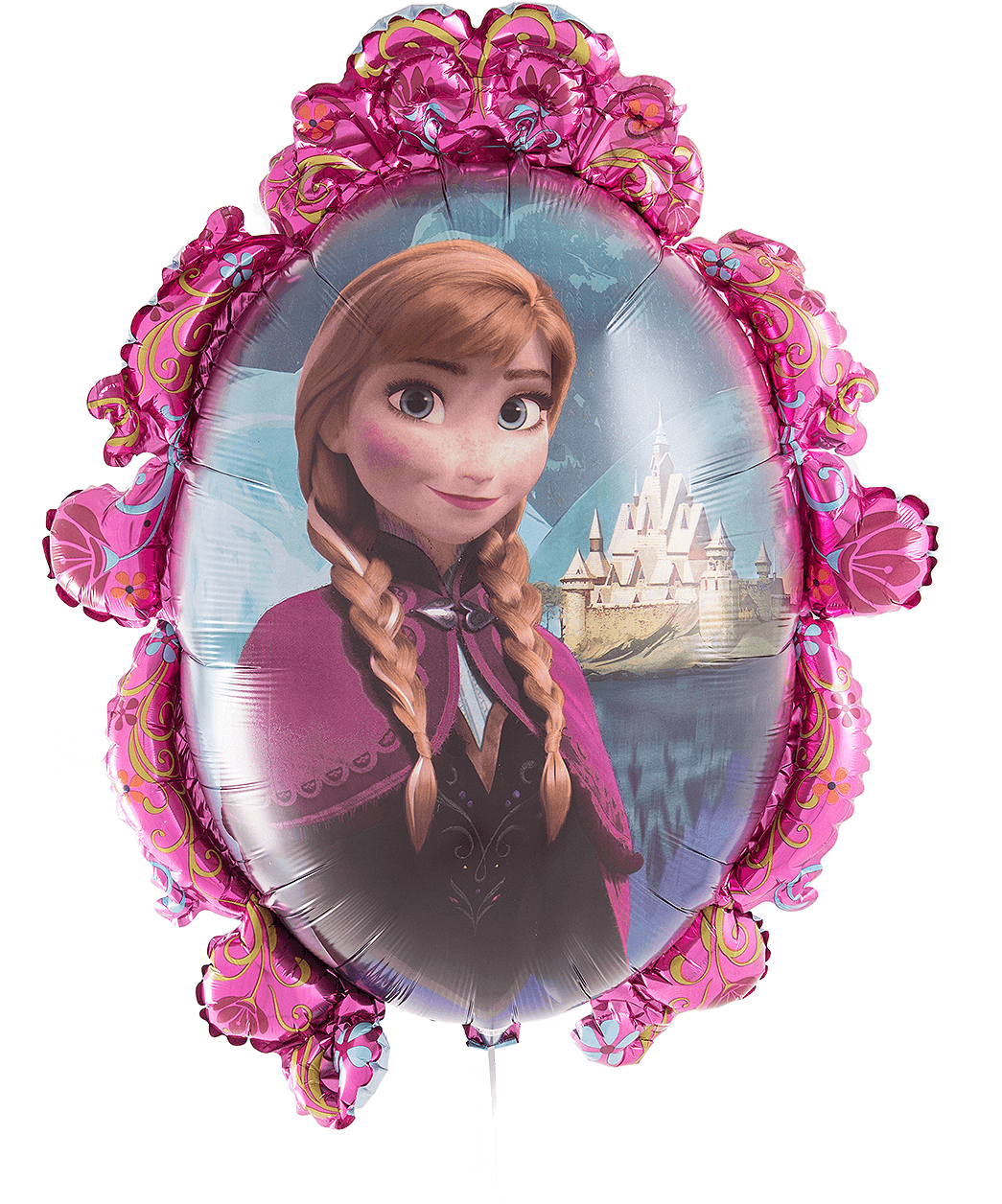 Anna Frozen Mirror Supershape - Girl (1400x1400), Png Download