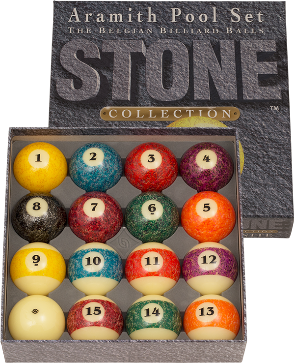 Aramith Stone Pool Ball Set - Aramith Pro Billiard Balls (900x750), Png Download