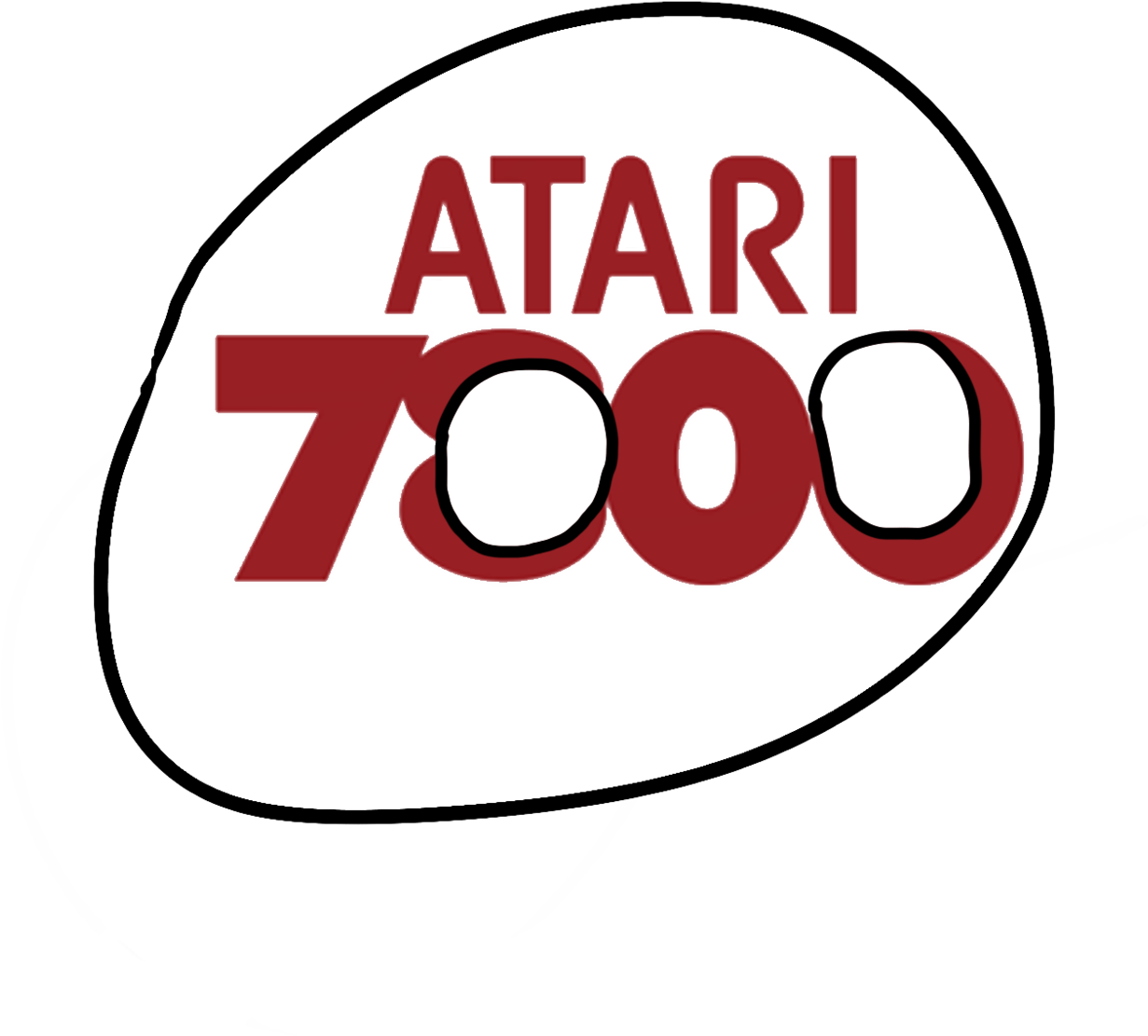 Atari 7800 (2000x1500), Png Download