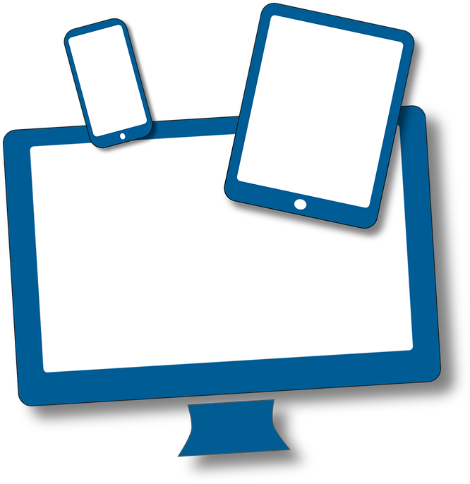 Computer Pc Clipart Animated - Pc Smartphone Png (767x720), Png Download