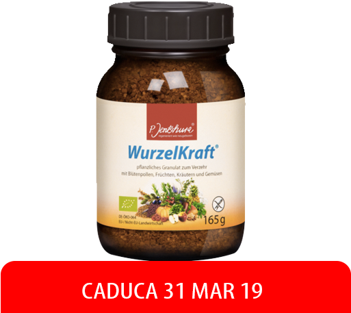 Mezcla A Base De Polen, Frutas, Hierbas Y Verduras - Jentschura Wurzelkraft (600x700), Png Download