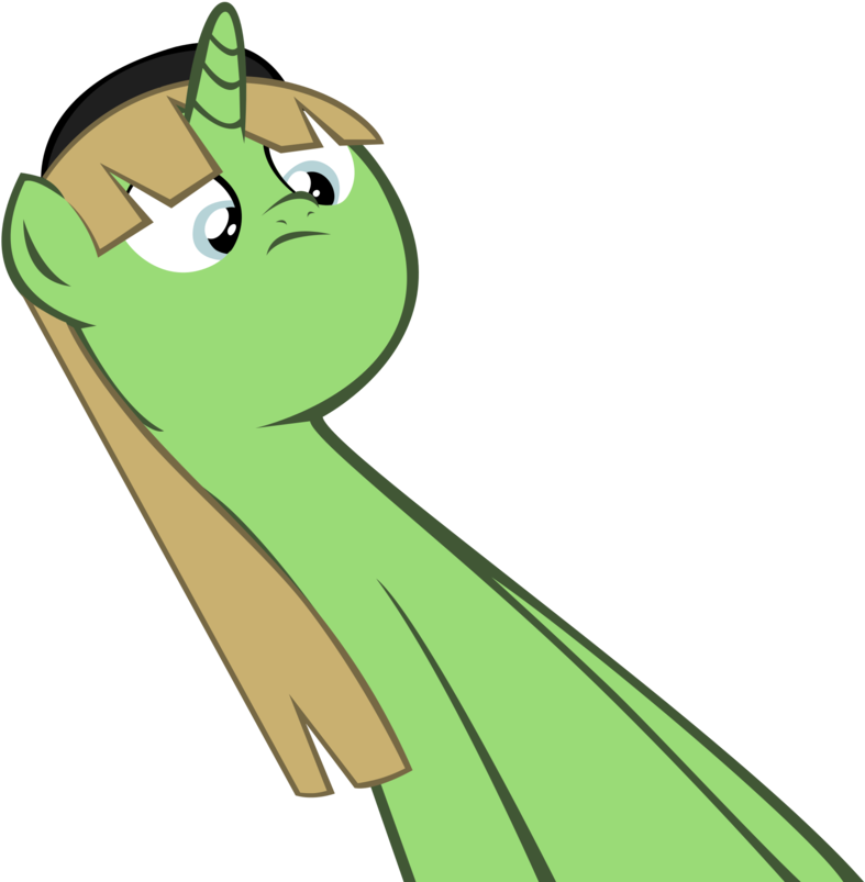 Mlp-scribbles, Do Not Want, Long Neck, Meme, Oc, Oc - Cartoon (928x860), Png Download